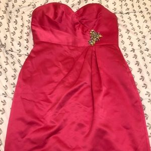 Formal dress . Strapless